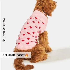 SkinnyDip London Love Heart Dog Jumper (Sweater)